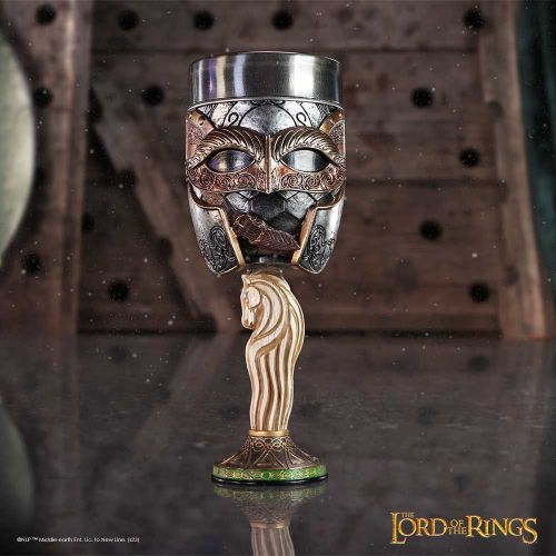 NEMESIS NOW LORD OF THE RINGS ROHAN GOBLET 19.5CM slika 5