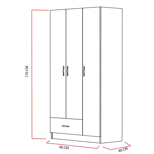 Gabi White Wardrobe slika 9