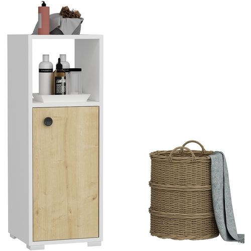 Woody Fashion Kupaonica, Ahu - White, Sapphire Oak slika 3