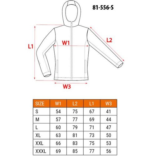 NEO TOOLS Jakna sa kapuljačom -XL slika 2