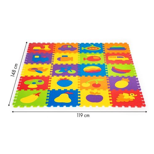 Edukativna podloga puzzle 20 komada 148x119cm slika 6