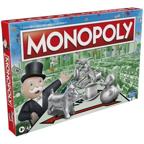 Društvena igra Hasbro Monopoly Klasik 8+ slika 1