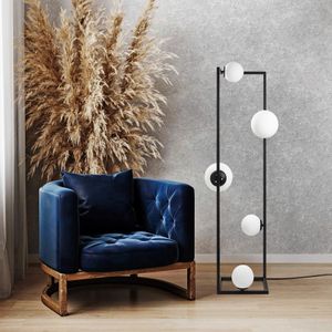 Krevetna Lampa Corner 13775 - Crna