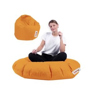 Atelier Del Sofa Vreća za sjedenje, Iyzi 100 Cushion Pouf - Orange