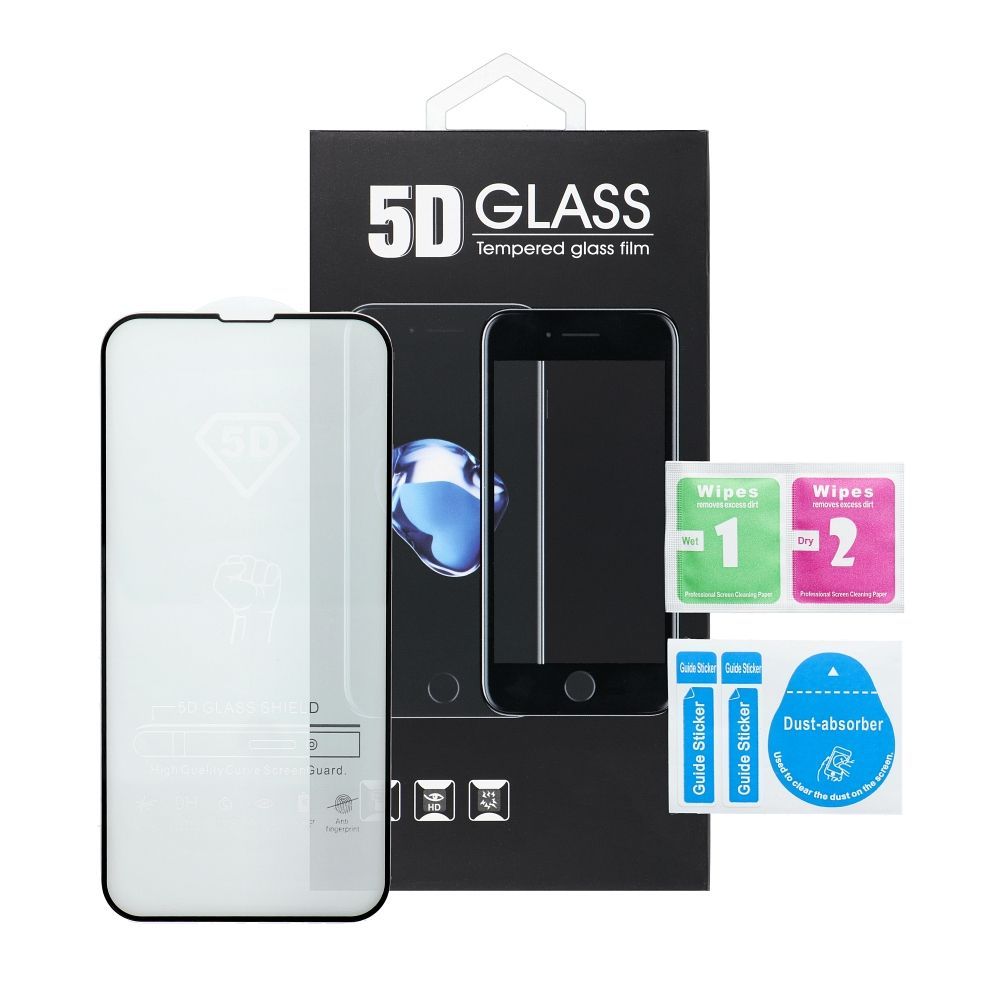 5D kaljeno staklo s punim ljepilom - za Motorola G57 POWER / G57 / G67 POWER slika 4