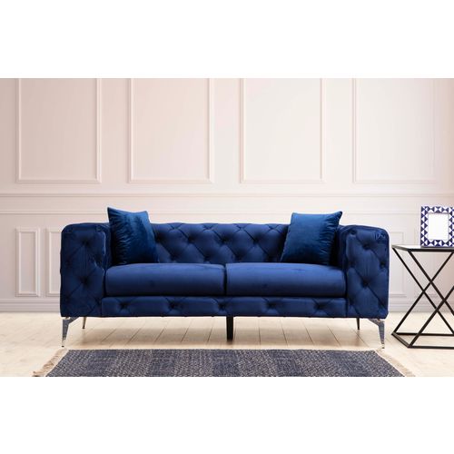 Atelier Del Sofa Dvosjed, Mornarsko plava, Como - Navy Blue slika 1