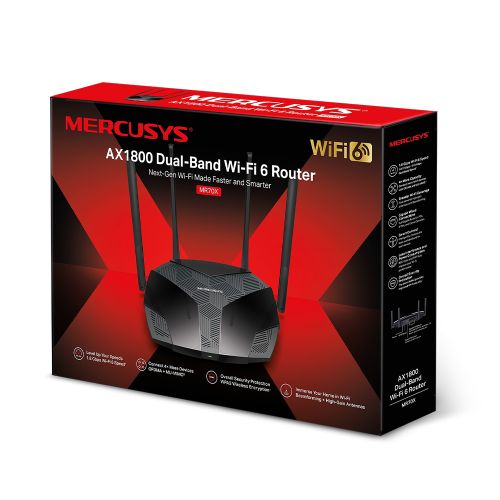 Mercusys MR70X, AX1800 Dual-Band WiFi 6 Router slika 4