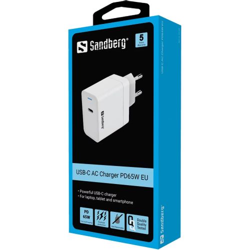 Sandberg USB-C punjač s PowerDelivery 65W slika 3