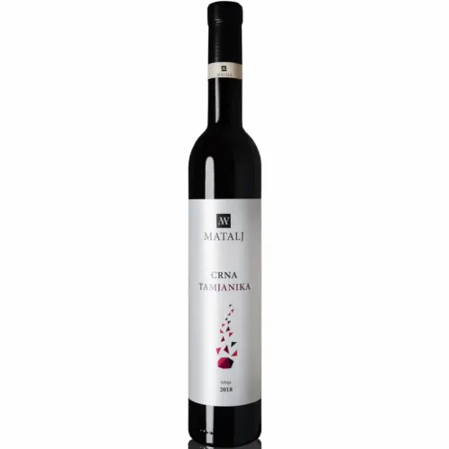 Matalj Crna Tamjanika kasna berba rose vino 0,5l slika 1