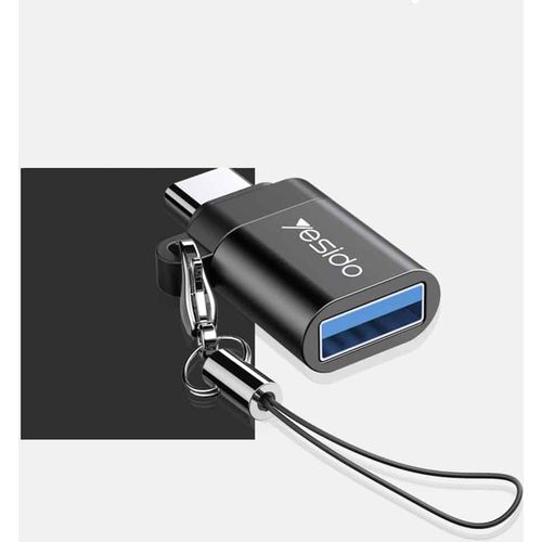 Yesido - OTG adapter (GS06) - Type-C na USB 3.0 Plug & Play 5Gbps - crni slika 4