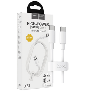 hoco. USB kabel type C, PD brzo punjenje, 5 A max.,  2.0 met. - X51 High-power