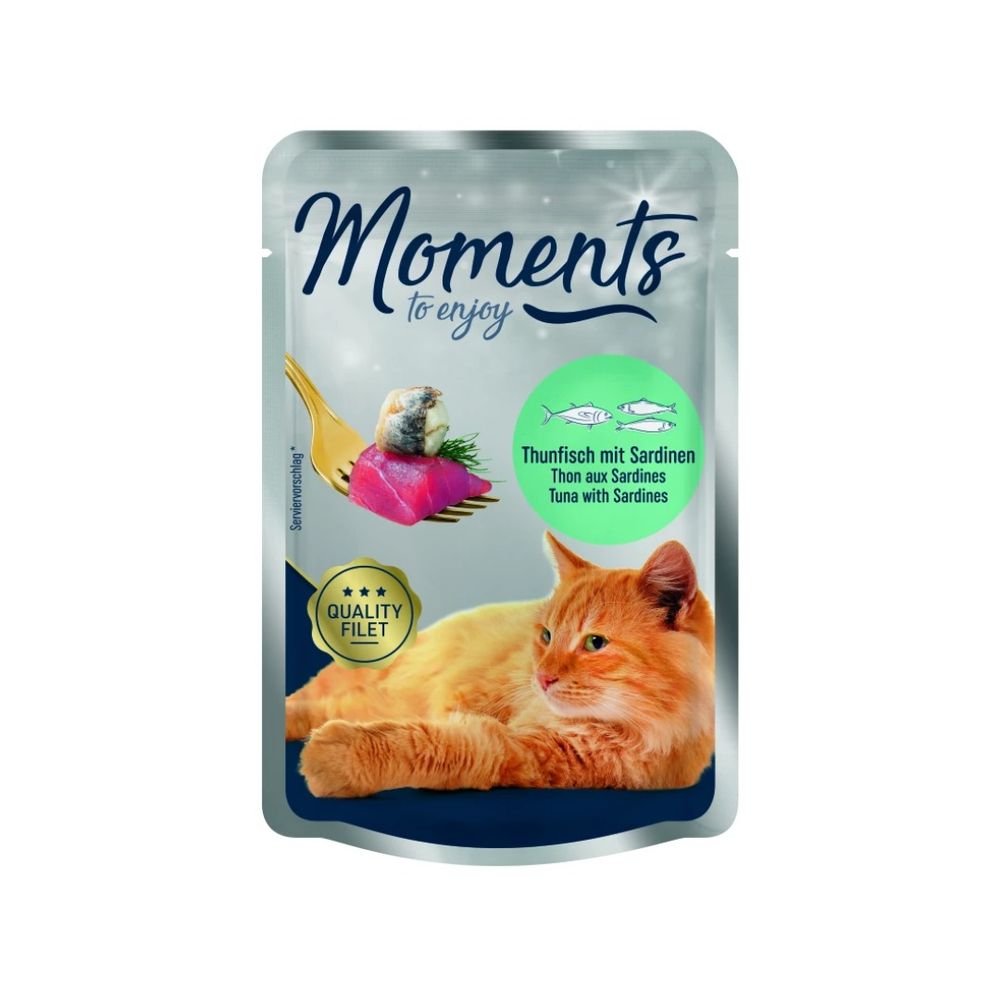 Moments Cat Adult tuna i sardine 70 g vrećica slika 1