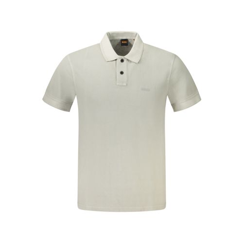 HUGO BOSS POLO SHORT SLEEVE MEN GREY slika 1