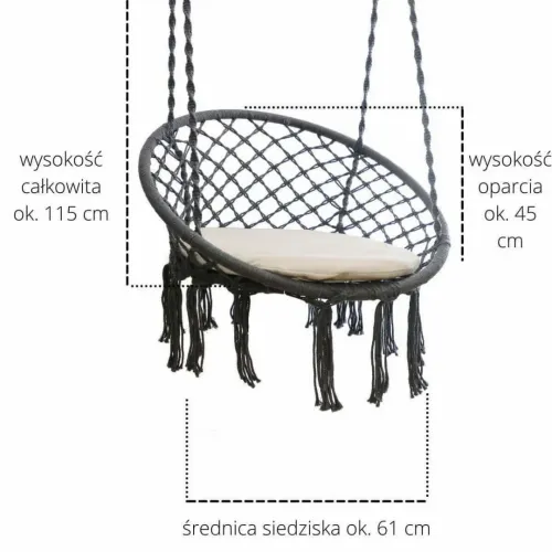 Brazilska ljuljačka , siva slika 2