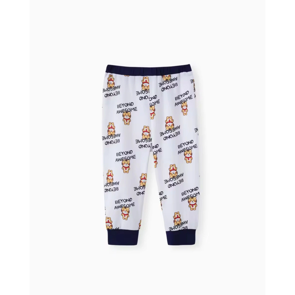 PatPat Komplet za bebe Tigar, Teget slika 3