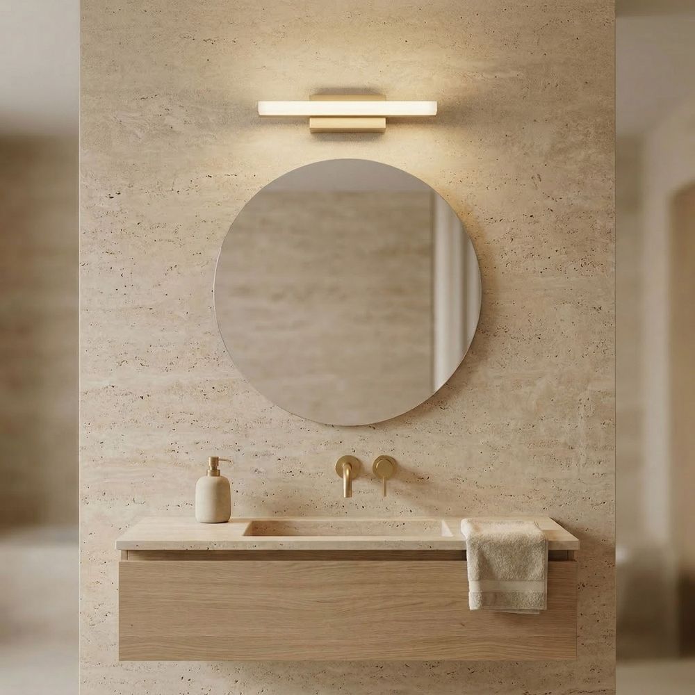 Zidni svijećnjak LED 42CM APP1851-1W BRUSH GOLD slika 8