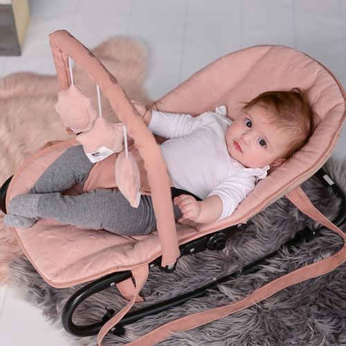 LORELLI ELIZA LUXE Njihalica za Bebe String Stars (0+mj/do 9kg) slika 8