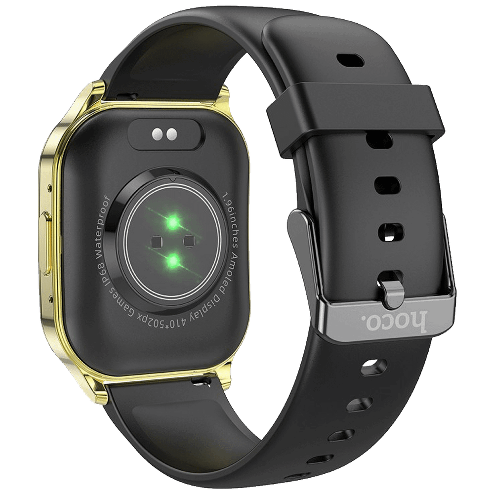 hoco. Pametni sat, 1.96", AMOLED zaslon, Bluetooth, IP68 - Y19 Gold slika 2