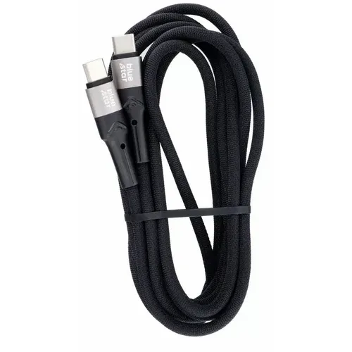 Blue Star pleteni kabel s USB C na USB C konektorom 3A 60W 2m slika 4