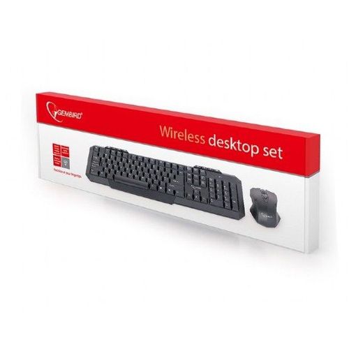 KBS-WM-02 Gembird Gejmerska tastatura US + bezicni mis USB slika 3