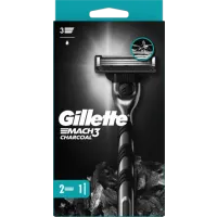 Gillette Mach3 Charcoal brijač + 2 britvice, 1 komad