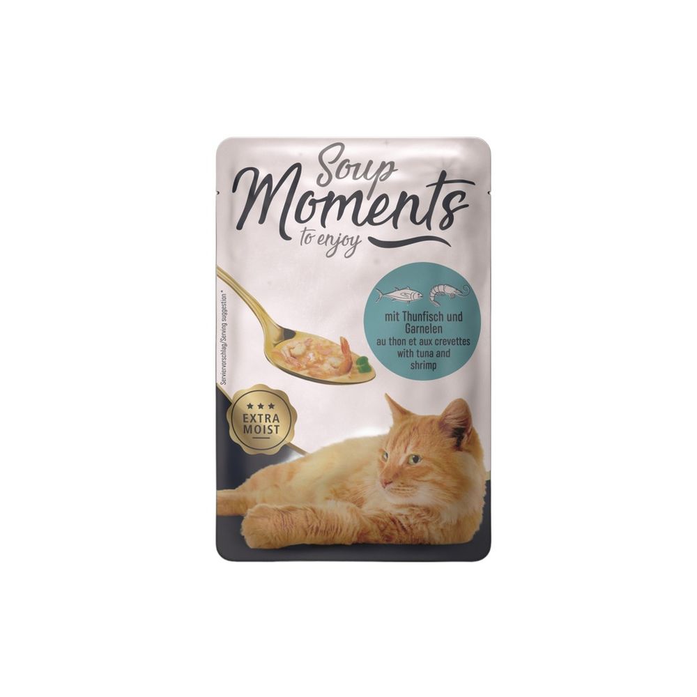 Moments Cat Adult juha tuna i škampi 40 g vrećica slika 1