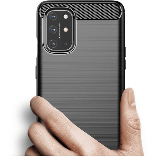 TechSuit - Carbon Silicone za OnePlus 8T - crna slika 2