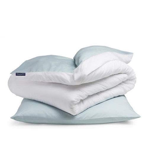 Sleepwise Soft Wonder-Edition posteljina, Plavo Siva slika 1