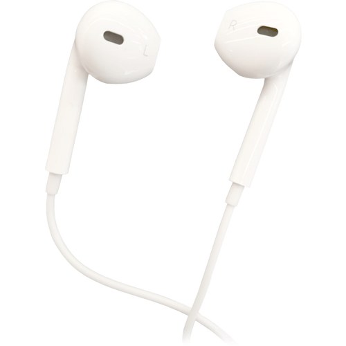 MeanIT Slušalice, stereo, 3,5mm, univerzalne, bijele - SLUNI4 slika 1