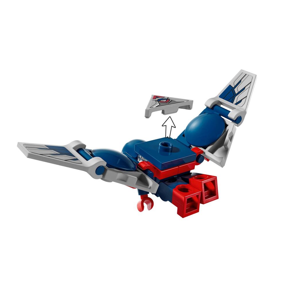 LEGO 76292 Kapetan America/Crveni Hulk borba slika 5