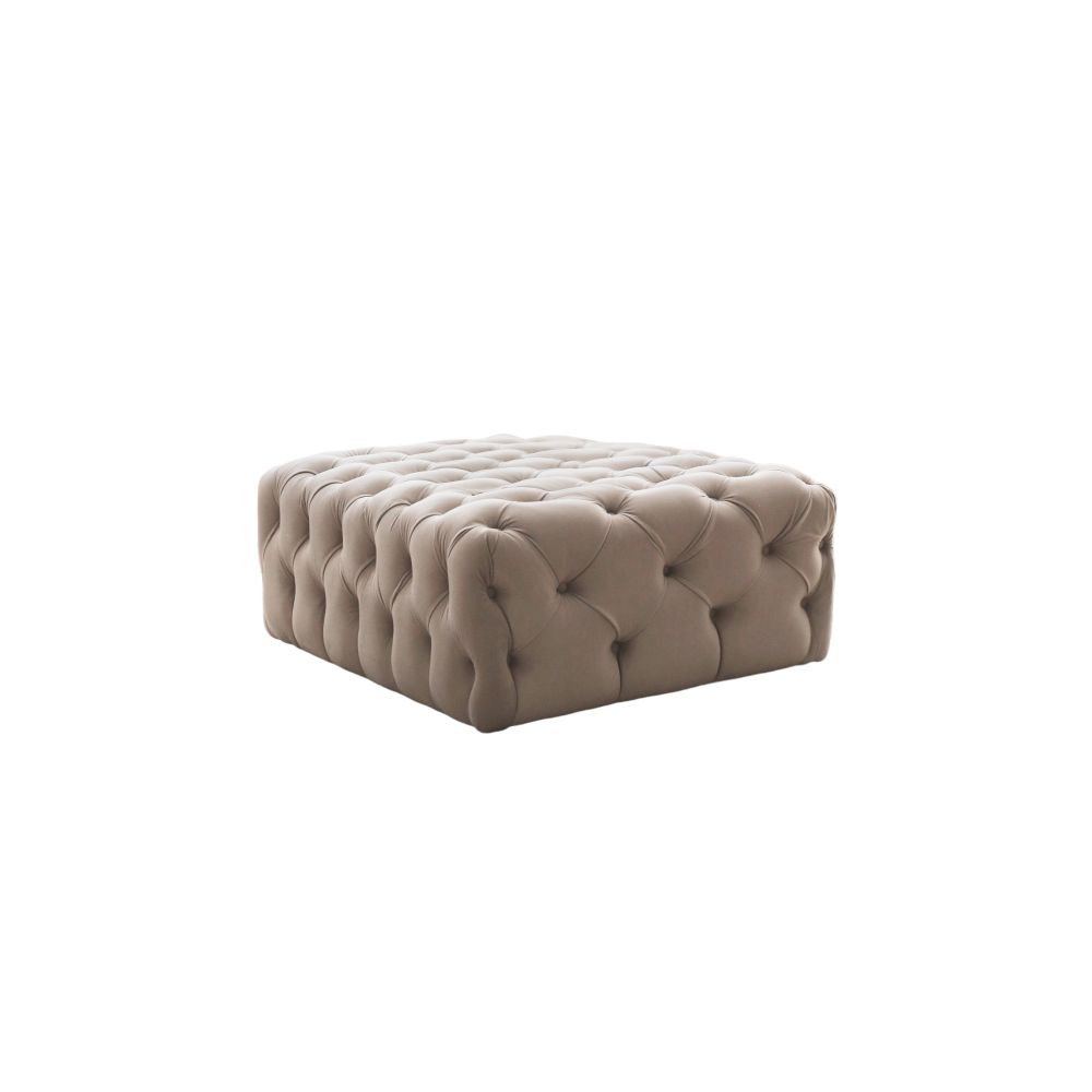 Chester - Kremasti Pouf slika 6