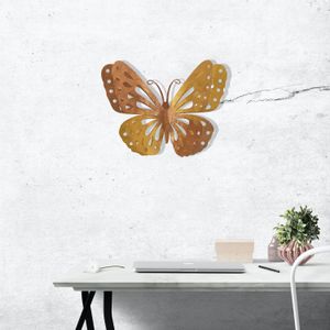 Ines Multicolor Decorative Metal Wall Accessory