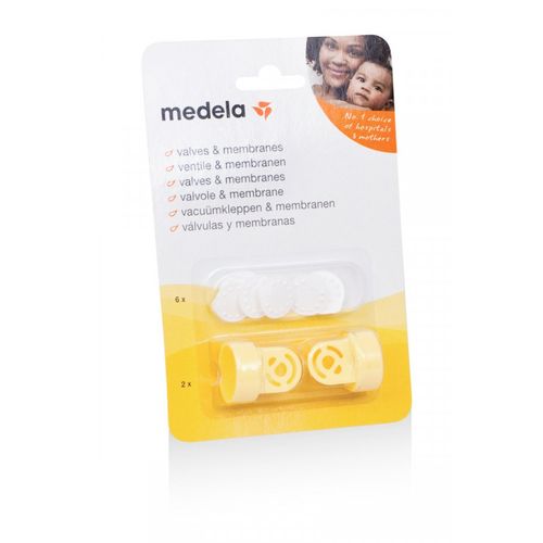 Medela - Valves & Membranes pakovanje membrane I valvula (2 valvule i 6 membana) za pumpice Harmony, Mini Electric i Swing slika 3