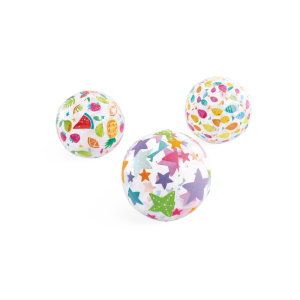 Intex lopta za plažu lively print 51cm 59040NP