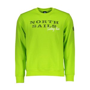 NORTH SAILS SWEATSHIRT WITHOUT ZIP MAN GREEN