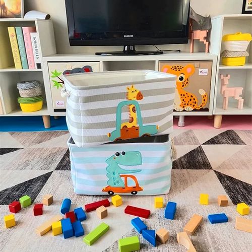 Kinder Home Kutija Za Odlaganje Igračaka I Odeće Žirafa slika 19