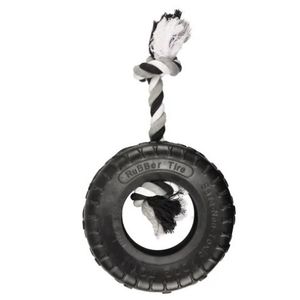 GUMI IGRAČA ZA PSA TYRE CRNA fi19cm