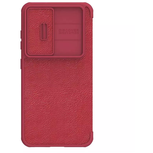 Futrola Nillkin Qin Pro Leather za Samsung S911B Galaxy S23 crvena slika 1