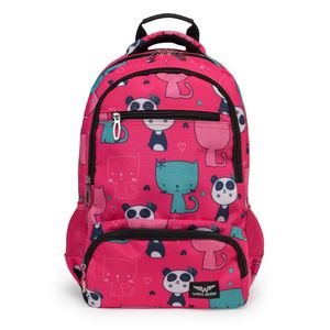 Školski ruksak Panda rozi