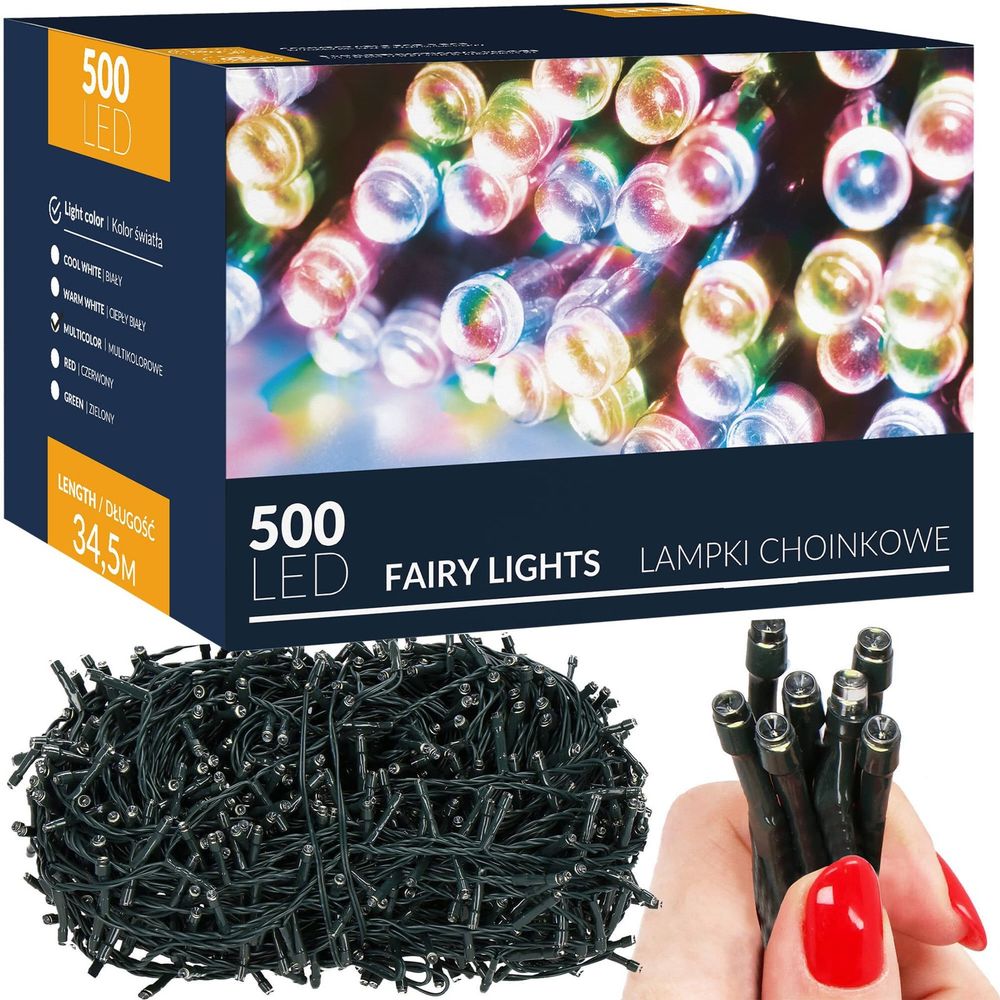 Cl0536 božićna lampica 500 led slika 11