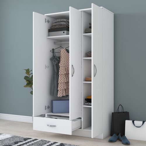 BA102 - 1867 White Wardrobe slika 5