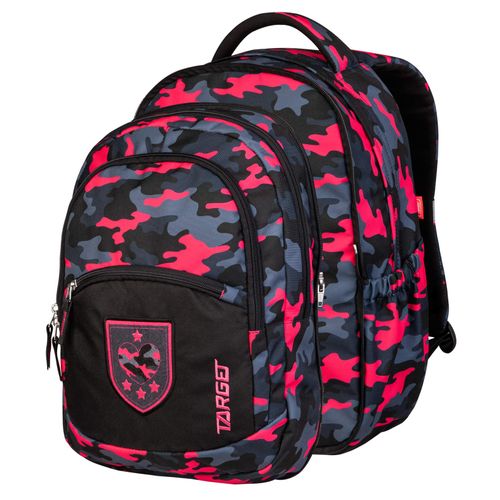 Target školski ruksak 2u1 Curved camouflage pink  slika 1