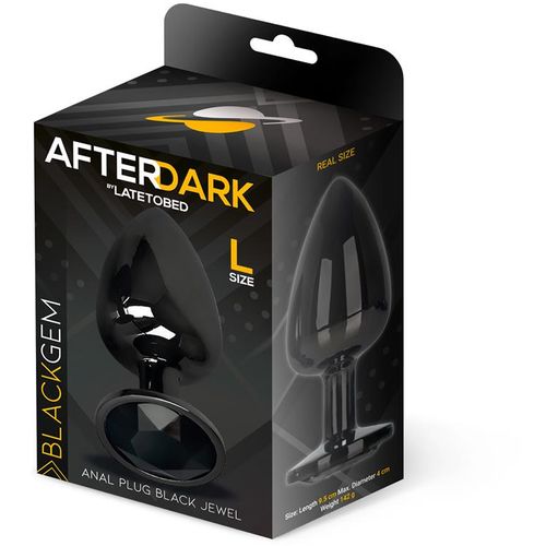 Afterdark Aluminium Blackgem Butt Plug S/M/L slika 15