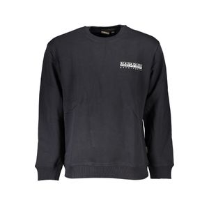 NAPAPIJRI MEN'S BLACK ZIPLESS SWEATSHIRT