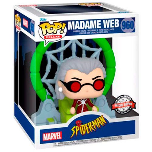 POP figure Marvel Spiderman Madame Web Exclusive slika 2