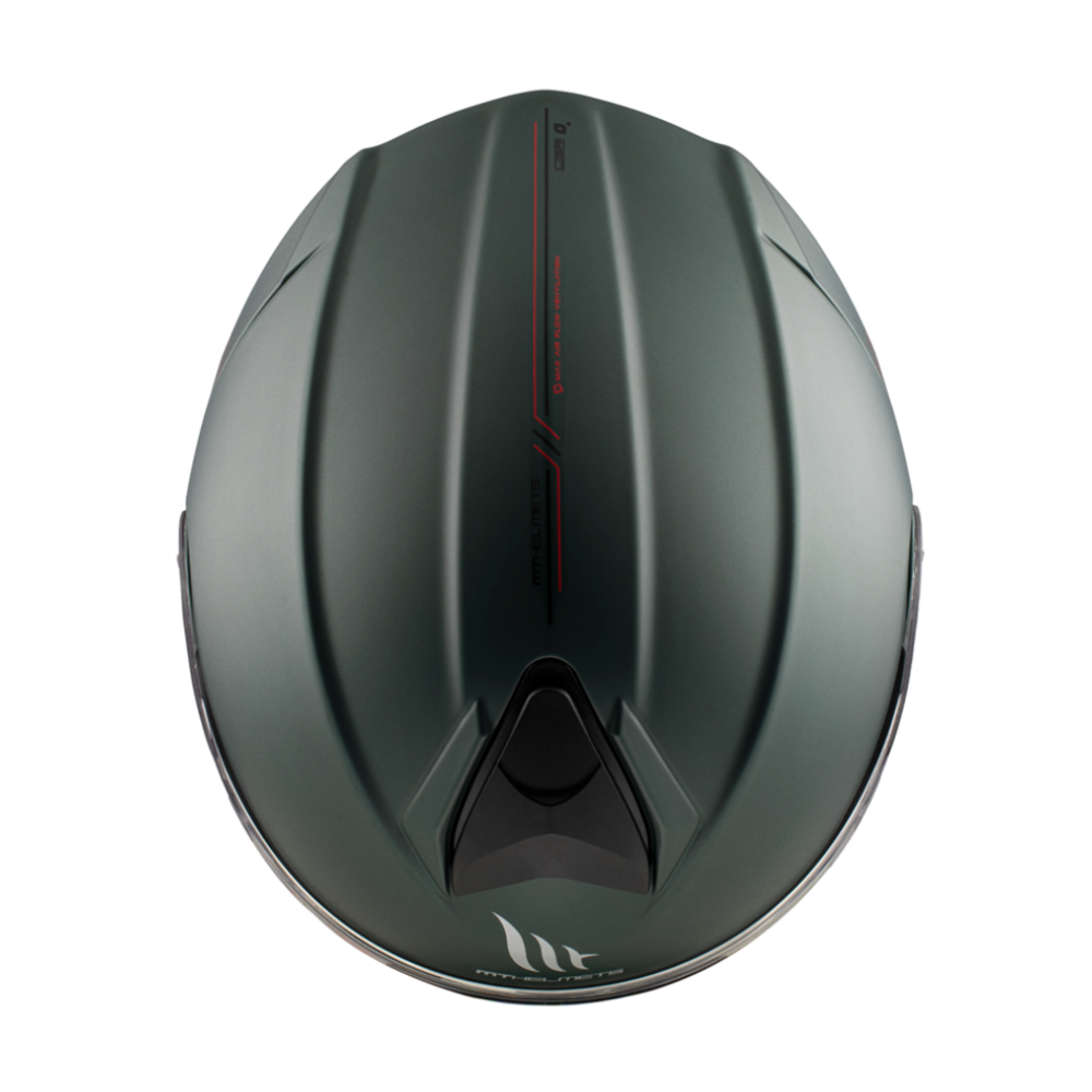 MT Helmets vizir za moto kacigu Genesis SV Solid A6 Matt Green slika 7