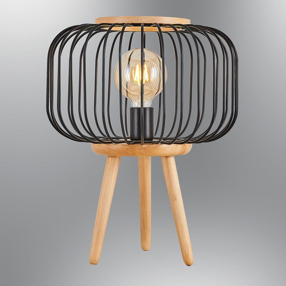 L1278 - Crna Stona Lampa slika 1
