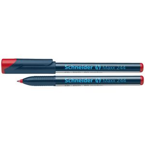 Flomaster Schneider, permanent marker, Maxx 244 CD, 0,7 mm, crveni