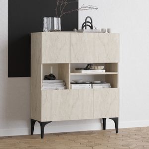 Woody Fashion Komoda KRISTA, boja Travertine