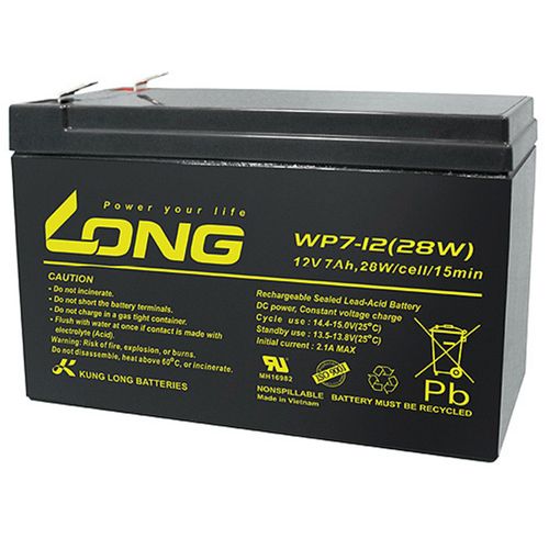LONG Baterija 12V, 7,2Ah, WP7,2-12A slika 1